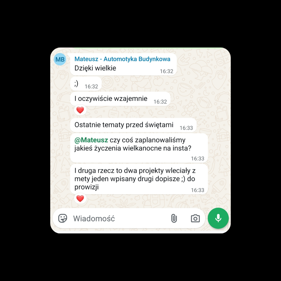 Opinia klienta marketingSMART